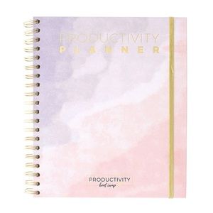 Jordan Page Productivity Planner (6-month, Watercolour)